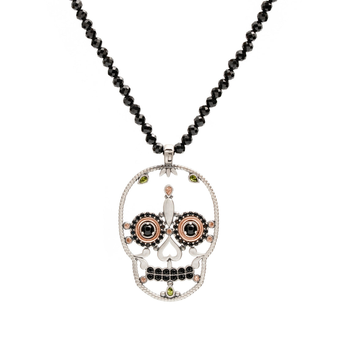 Colgante XL Calavera plata