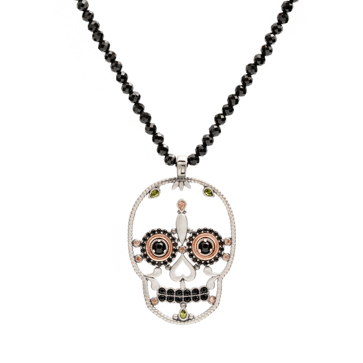 Colgante XL Calavera plata