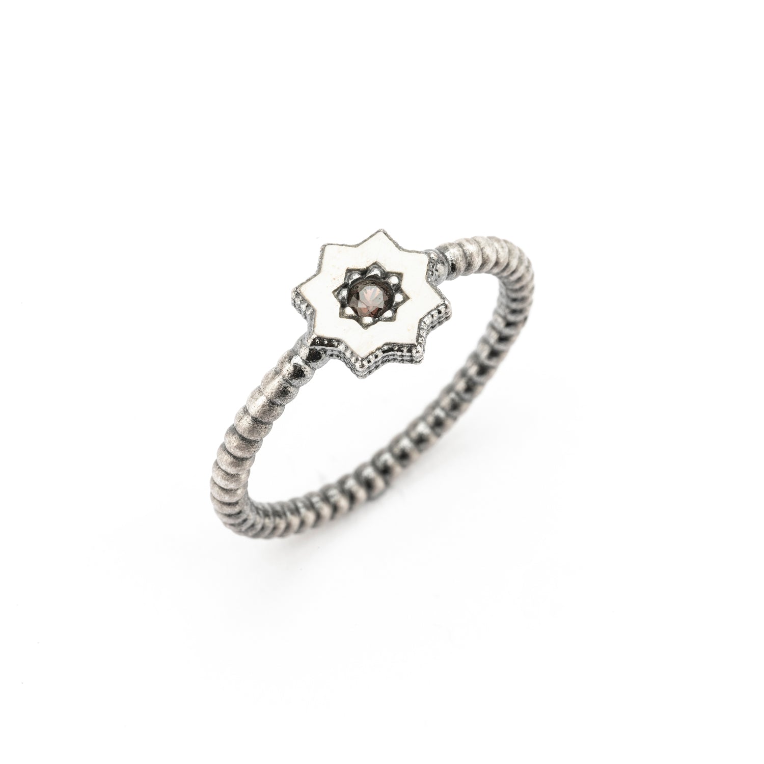 Anillo Pequeño Plata Estrella