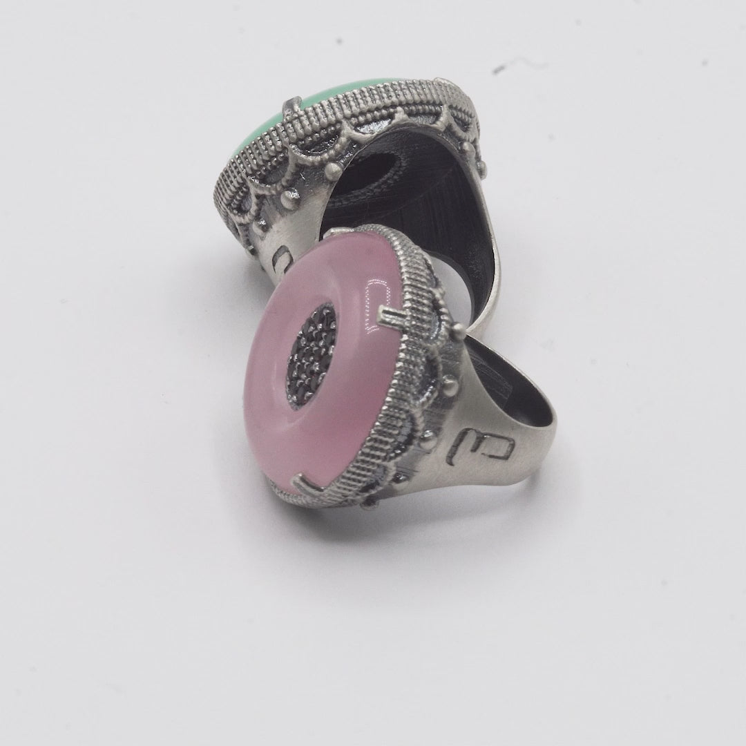 Anillo Plata Grande Aro