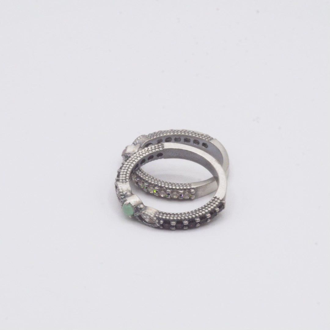 Anillo Plata Navettes