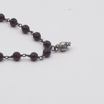 Pulsera Plata Calavera