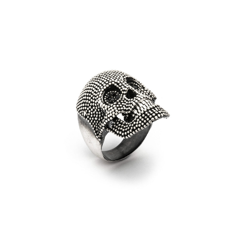 Anillo plata calavera espinela