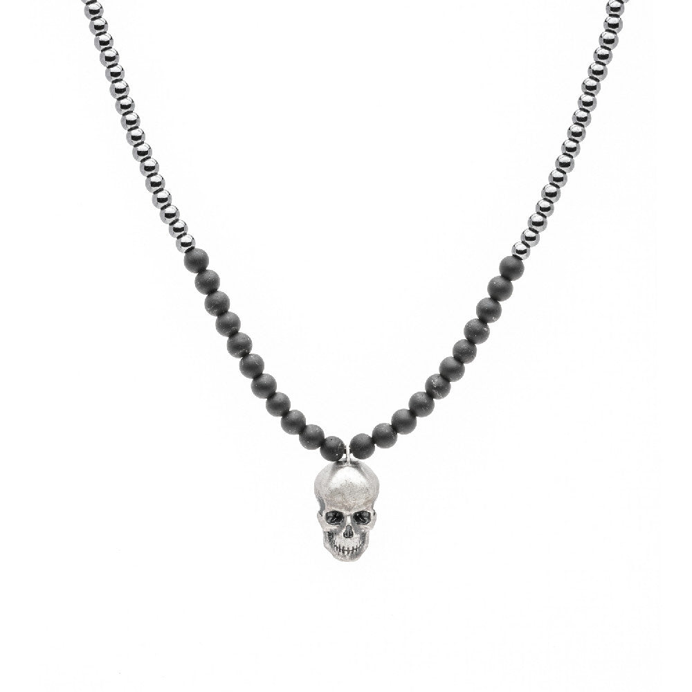 Colgante plata calavera